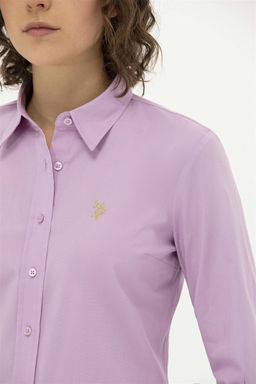 Женская базовая рубашка с длинным рукавом - U.s. polo assn фото 14