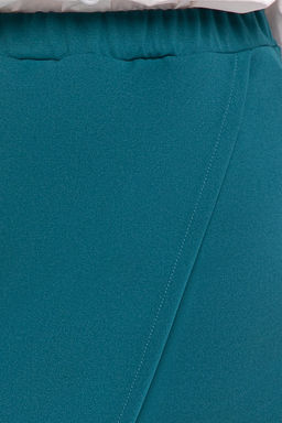 Юбка Трендовая вещь (темная бирюза) Ю8265 - Lt collection фото 3