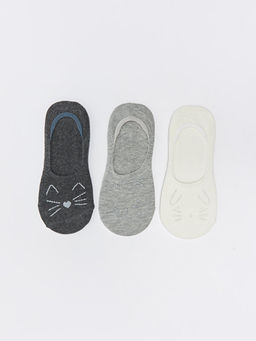 Bask?l? Kad?n Babet ?orap 3l? Paket