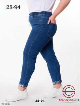 Джинсы на резинке женские - Bruno фото 4