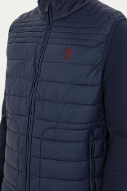 Мужской темно-синий жилет - U.s. polo assn фото 7