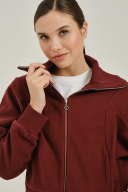 Олимпийка Бордовый COMMUTE Knit Track Top - Anta фото 3