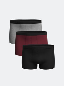 Standart Kal?p Pamuklu Esnek Erkek Boxer 3l? - Waikiki фото 4