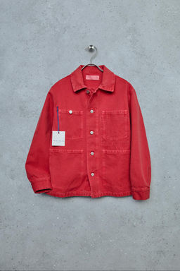 STORIESZ - SOBRECAMISA CANVAS / Rojo