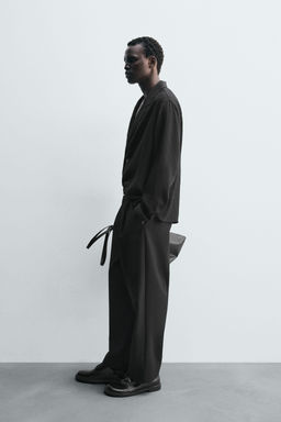 STRIPED KIMONO SHIRT - Zara фото 4