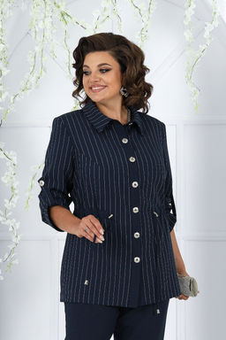 Платье Ninele 7431-Р темно-синий - Mira fashion фото 2204