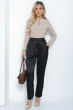 Брюки Бомонд (черные) Б11965