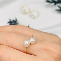 Кольцо регулируемое с Жемчугом от 16,5р.