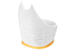 Подставка под ложку 180 мл 9,5*9,5*13,5 см Розы на бамбуковой подставке - Elan gallery фото 5