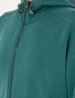 Koyu Ye_il Oversize Modal Kuma_ _rme H_rka - Pierre cardin фото 7