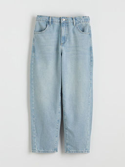 Baggy Fit Erkek ?ocuk Jean Pantolon