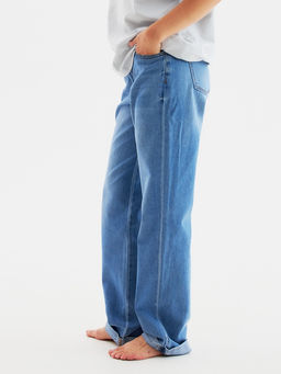 Джинсы женские бойфренды MINAKU SELVEDGE denim, размер 44, синие