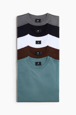 Pack de 5 camisetas Regular Fit - H&m фото 11