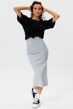 Юбка GO F2064/50-04.164-170 серый меланж