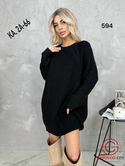 Туника женская однотонная