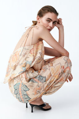 Mono con tirantes de lazo y perneras globo - H&m фото 4