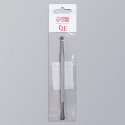 Цена за 2 шт. Шабер-триммер, двусторонний, 11.8 см, цвет серебристый