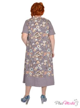 Платье Модель №1223 размеры 44-84 - Plusmoda фото 5