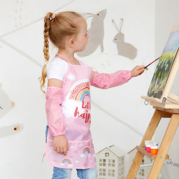 Фартук детский с нарукавниками Этель Радуга, 49 х 39 см  фото 6