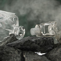 Цена за 20 шт. Графин-штоф «Антенна», 500 мл, стекло, прозрачный