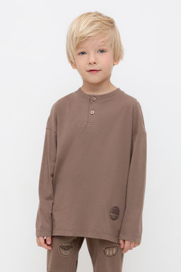 Crockid _ КР 302569/сосновая кора к490 джемпер для мал