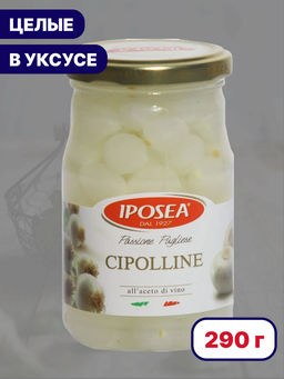 Луковички в уксусе И.П.О.С.Е.А. (0,290 кг) ст/б - Iposea фото 2