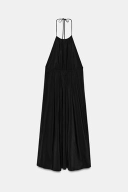 VESTIDO HALTER FLUIDO / Negro - Zara фото 6