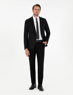 Siyah Ex. Slim Fit Kuma_ Pantolon - Pierre cardin фото 3