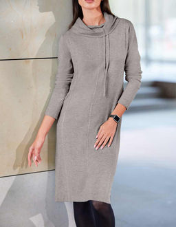 Платье, серое