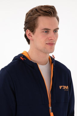 Мужской темно -синий вязание кардиган скидка в корзине - U.s. polo assn фото 2