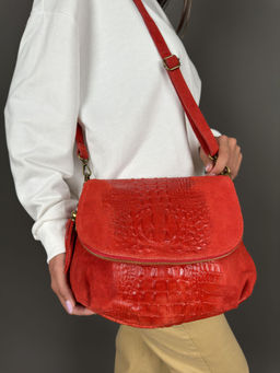 Сумка женская из телячьей кожи