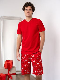 Комплект муж.арт.1248-1,красно-белый Комплект муж.арт.1248-1,красно-белый