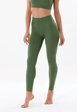 TEKSA WLG 001 Леггинсы женские dark green