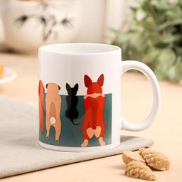 Кружка сублимация Выделяйся! собаки, 320 мл, с нанесением - Дарим красиво фото 3