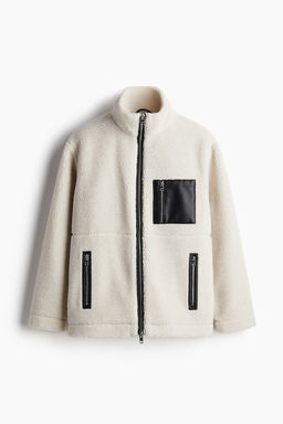 Chaqueta de borreguito Loose Fit - H&m фото 6