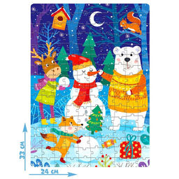Пазл В ожидании Нового года, большая подарочная коробка, 160 элементов - Puzzle time фото 2
