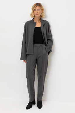 ЕВТ 4118/тем.серый меланж брюки жен