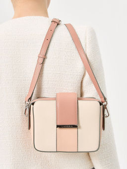 Сумка Labbra L-15329MP beige/l.pink/pink