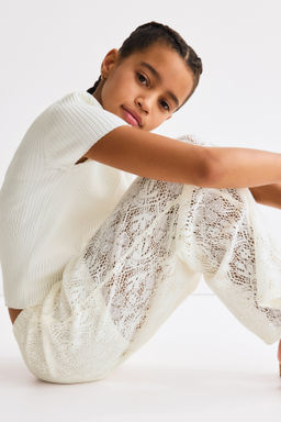 Pantal?n efecto crochet - H&m фото 5