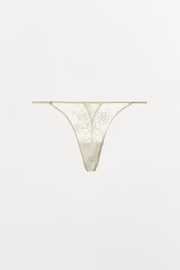 LIMITED EDITION LACE THONG - Zara фото 3