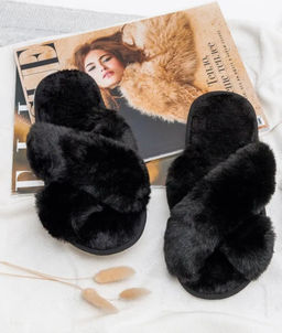 BKT0115 Тапочки ЧЕРНЫЙ BKT0115 Тапочки ЧЕРНЫЙ