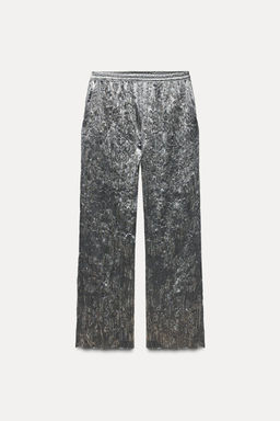 ZW COLLECTION SEQUIN TROUSERS - Zara фото 6