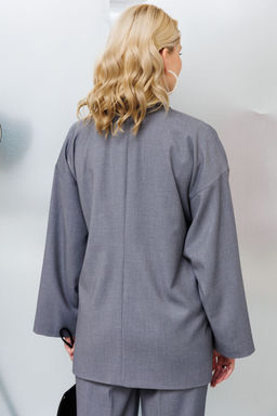 Жакет KOKOdea 7.19 стальной  фото 2