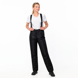 RODOS Утеплённый костюм женский зима М-289 Бежевый/Чёрный  фото 78