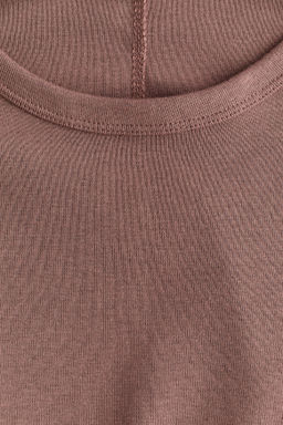 Camiseta de manga larga en punto - H&m фото 7
