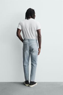 SLIM CROPPED FIT JEANS - Zara фото 13