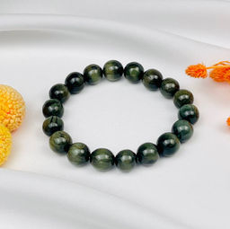 Браслет из Соколиного глаза - Радуга самоцветов фото 2