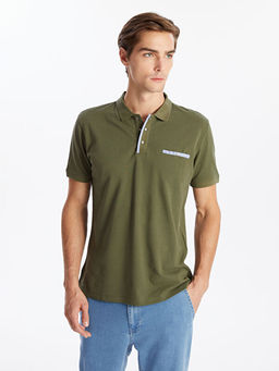 Polo Yaka K?sa Kollu Pike Erkek Ti??rt