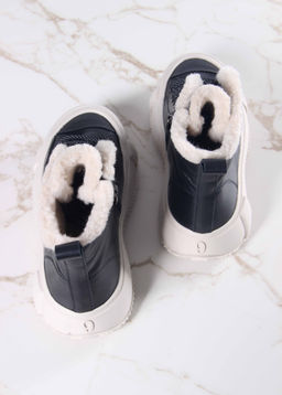 Ботинки 217.PODYUM151be. черный з/Шерсть