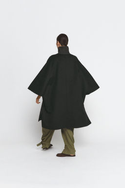 ZW COLLECTION LIMITED EDITION WOOL BLEND CAPE - Zara фото 3